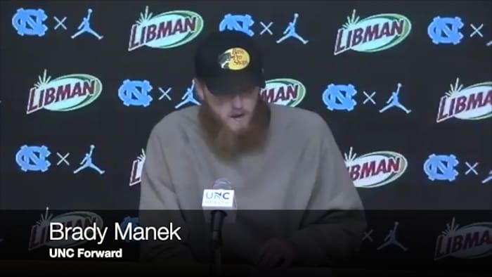 Brady Manek - Postgame Appalachian State
